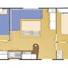 Mobil-home 4/5 personnes +27,50 m²