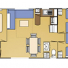 Mobil-home 6/7 personnes +33,08 m²