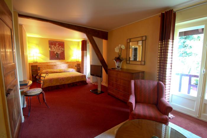 Junior suite vue sur le jardin Junior suite vue sur le jardin