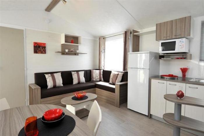 Mobil-home Alizé 2 chambres 4 pers. + 1 bébé Mobil-home Alizé 2 chambres 4 pers. + 1 bébé